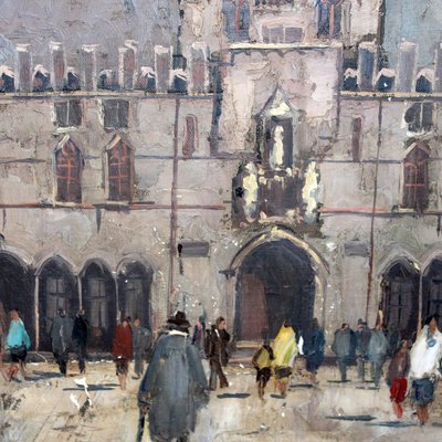 Bruges, 20th Century, Painting-YK-630257