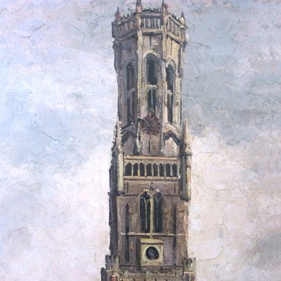 Bruges, 20th Century, Painting-YK-630257