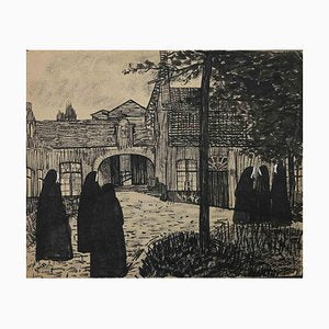 Bruges, Original Artwork, Mid-20th Century-ZCI-983938