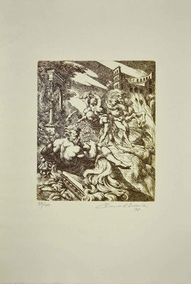 Bruno Bruni, Mythological Figures, Etching, 1997-ZCI-900781