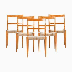 Bruno Mathsson Model Mimat Dining Chairs by Karl Mathsson, Värnamo, Set of 5-SC-1296173