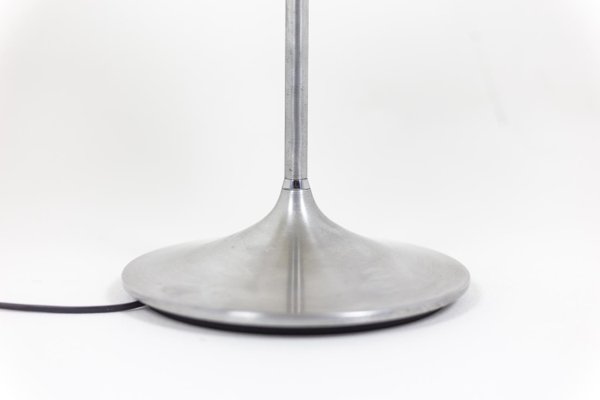 Brushed Steel Mushroom Lamp, 1970s-CEJ-1079183