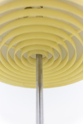 Brushed Steel Mushroom Lamp, 1970s-CEJ-1079183