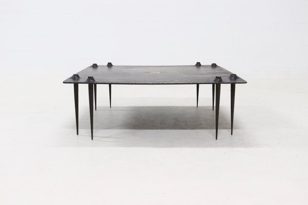 Brutalist Art Coffee Table by Idir Mecibah for Smederij Moerman, Belgium, 1996-VV-2033180