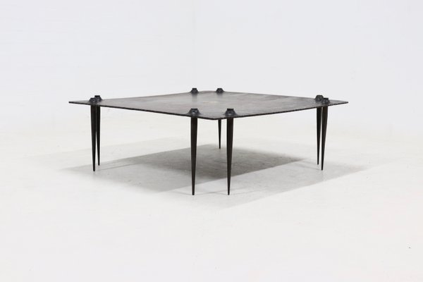 Brutalist Art Coffee Table by Idir Mecibah for Smederij Moerman, Belgium, 1996-VV-2033180