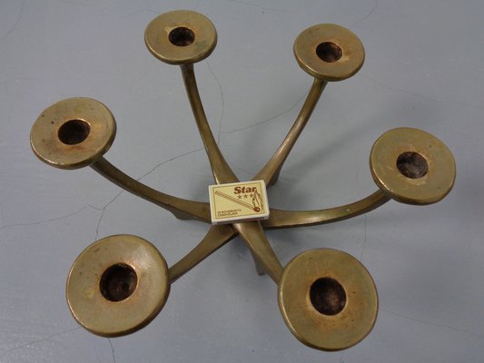 Brutalist Austrian Bronze Candleholder, 1960s-RDW-1293222