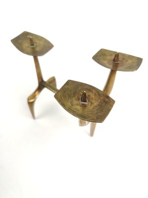 Brutalist Bronze Candelabra, 1960s-UWE-1351748