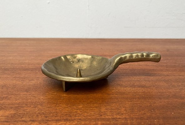 Brutalist Bronze Candleholder, 1970s-UAH-1811382