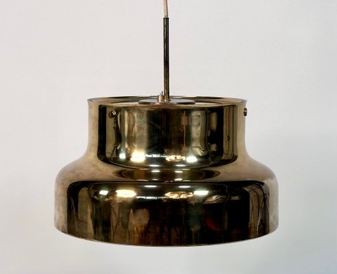 Brutalist Bumbling Pendant Lamp in Brass by Anders Pehrson for Ateljé Lyktan, Sweden, 1960s-JP-1799560