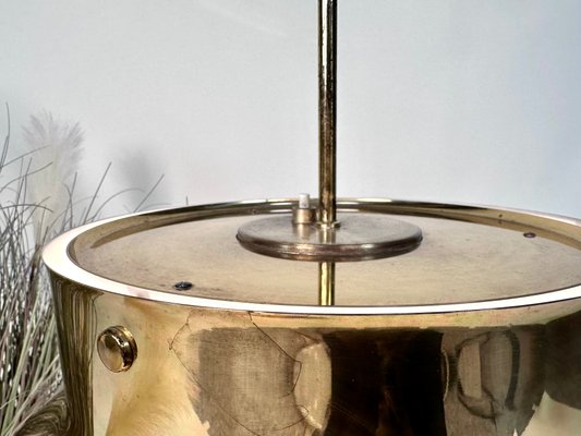 Brutalist Bumbling Pendant Lamp in Brass by Anders Pehrson for Ateljé Lyktan, Sweden, 1960s-JP-1799560