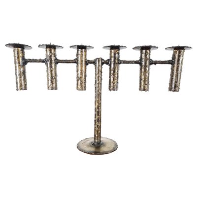 Brutalist Candle Holder, 1970s-IRH-1272587