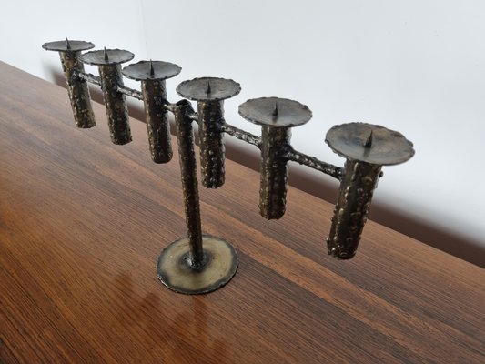 Brutalist Candle Holder, 1970s-IRH-1272587