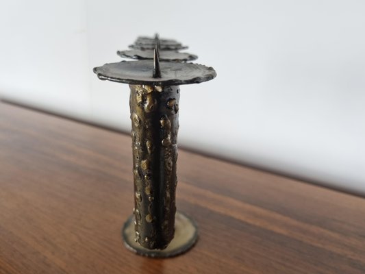 Brutalist Candle Holder, 1970s-IRH-1272587