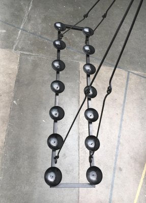 Brutalist Candleholder Chandelier-UAH-851081