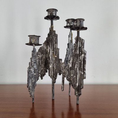 Brutalist Candleholder, Italy, 1966-PUG-1368178