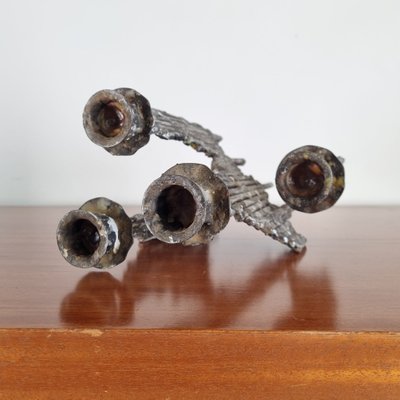 Brutalist Candleholder, Italy, 1966-PUG-1368178