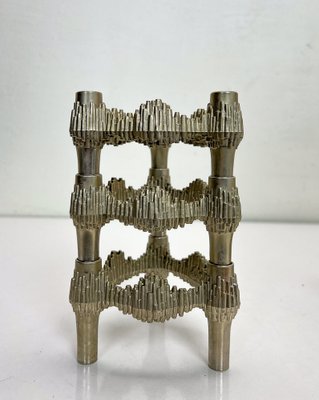 Brutalist Candleholders from Quist, 1970s, Set of 3-WZZ-1789232