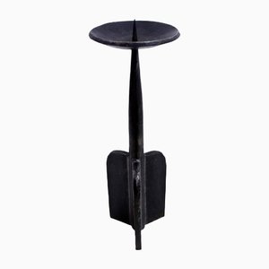 Brutalist Cast Iron Candlestick, 1950s-BQF-1401242