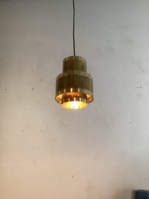 Brutalist Ceiling Lamp by Svend Aage Holm Sørensen for Holm Sørensen & Co., 1960s-SU-1800314