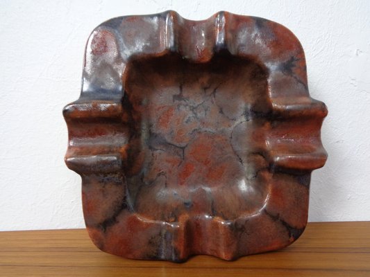 Brutalist Ceramic Ashtray, 1940s-RDW-1778538