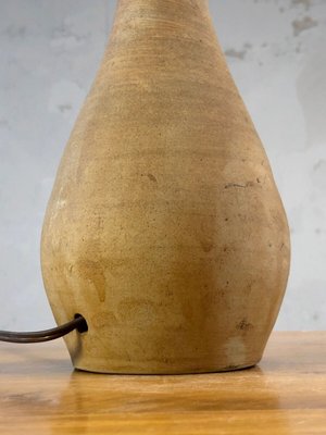 Brutalist Ceramic Table Lamp from La Borne, France, 1970s-NLF-1383878