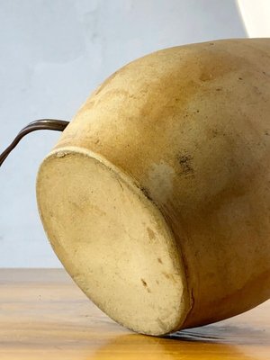 Brutalist Ceramic Table Lamp from La Borne, France, 1970s-NLF-1383878