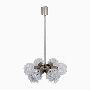 Brutalist Chandelier from Kamenický Šenov, 1970s-VHD-604640