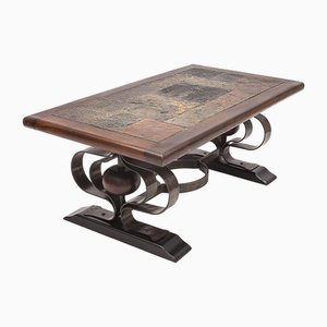 Brutalist Coffee Table, 1940s-JCN-1705917