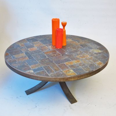 Brutalist Coffee Table, 1970s-MA-782186