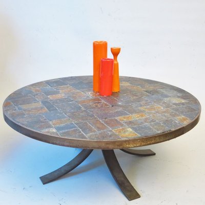 Brutalist Coffee Table, 1970s-MA-782186