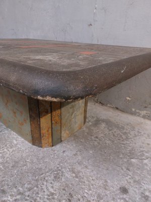 Brutalist Coffee Table by Paul Kingma, 1970s-AIF-1782181