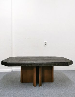 Brutalist Coffee Table by Paul Kingma for Schiefer & Stein, 1970s-FW-1812624