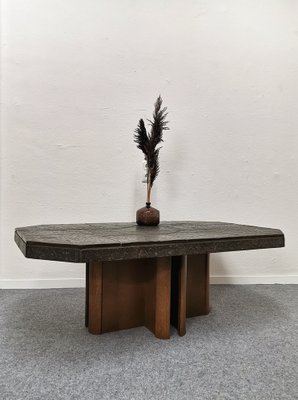 Brutalist Coffee Table by Paul Kingma for Schiefer & Stein, 1970s-FW-1812624