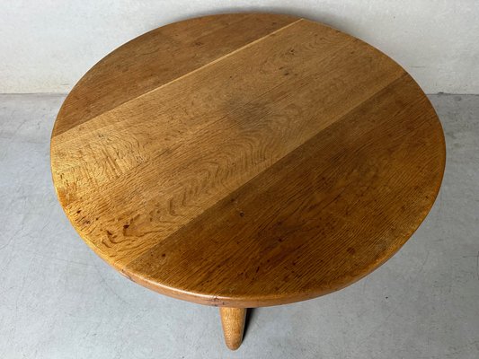 Brutalist Coffee Table in Oak-VUD-2026776