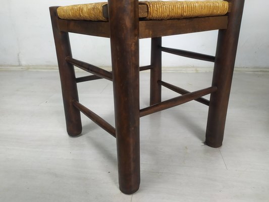 Brutalist Dining Chairs, 1950s, Set of 4-EAD-1742695