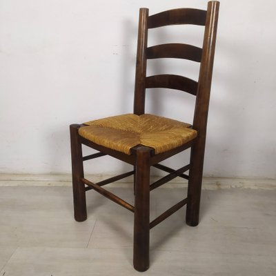 Brutalist Dining Chairs, 1950s, Set of 4-EAD-1742695