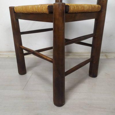 Brutalist Dining Chairs, 1950s, Set of 4-EAD-1742695