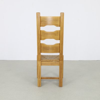 Brutalist Dining Chairs, 1970s, Set of 4-RZV-1725136