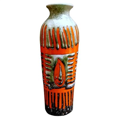 Brutalist Fat Lava Ceramic Glazed Vase, Hungary-QRS-1353163