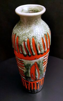 Brutalist Fat Lava Ceramic Glazed Vase, Hungary-QRS-1353163