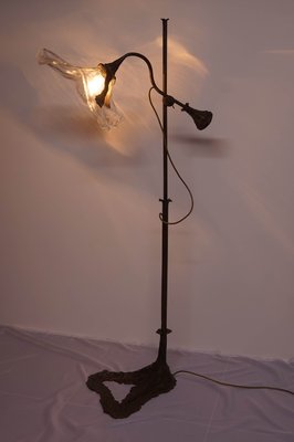 Brutalist Floor Lamp by Lothar Klute, 1984-KIJ-2022585