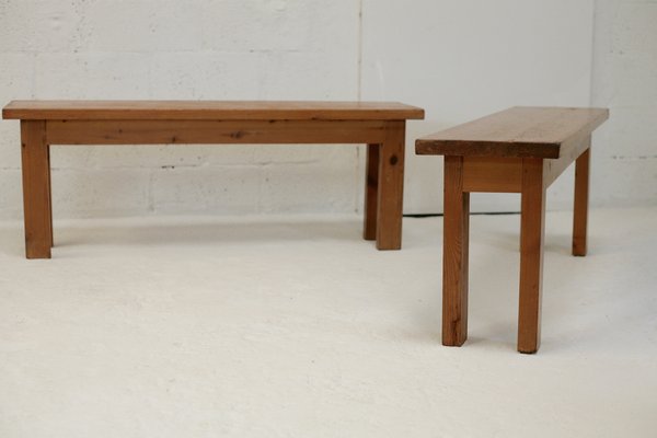 Brutalist French Bench, 1960, Set of 2-MAO-1304187