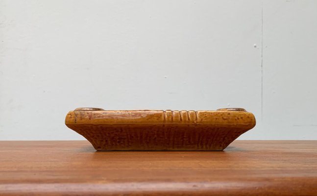 Brutalist German Ceramic Bowl and Candle Holder from Jasba-UAH-1030836