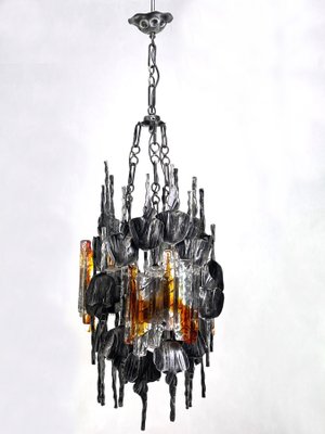 Brutalist Hanging Lamp from Tom Ahlström & Hans Ehrich, 1960s-JUZ-1170133