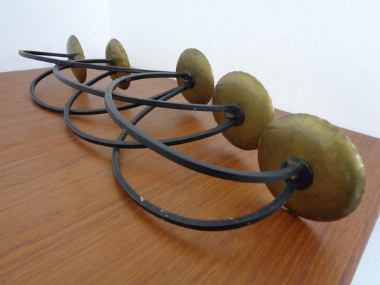 Brutalist Iron Candleholder, 1960s-RDW-1288818