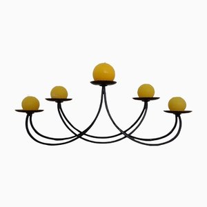 Brutalist Iron Candleholder, 1960s-RDW-1288818