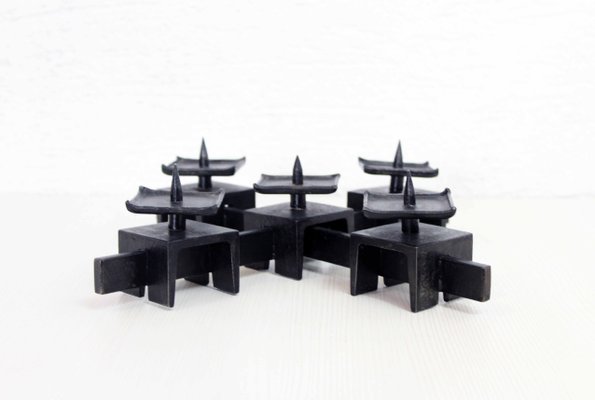 Brutalist Modernist Candleholder, 1970s-BQF-1231361