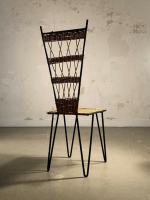 Brutalist Modernist Chair by Raoul Guys, 1950s-NLF-1336110