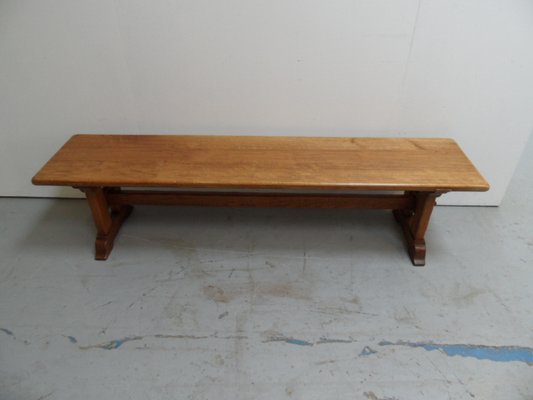 Brutalist Oak Bench, 1960s-PNJ-2027939