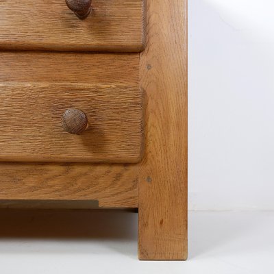 Brutalist Oak Chest of Drawers, 1960s-NYF-2018971